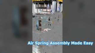 How air spring top plate be accemblied? come to visit Vkntech workshop