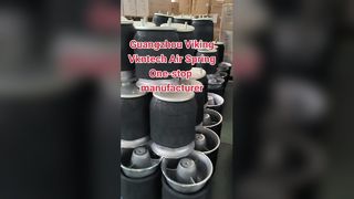 how One-stop air spring manufacturer woking? top plate ,piston, rubber