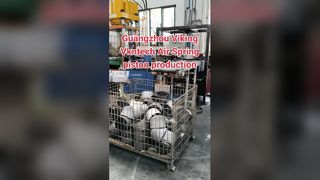 how air spring piston be made? come to Vkntech air spring workshop