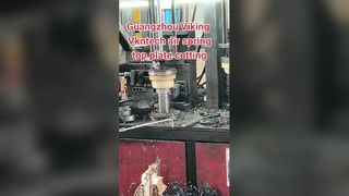 how air spring top plate cutter edge?