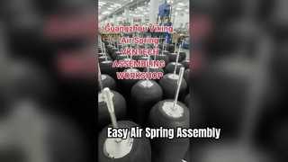 HOW DO VKNTECH AIR SPRING BE ASSEMBLED? COME TO AIR SPRING WORK SHOP