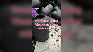 how rubber cutting? come to check air rubber cutting